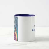 Mug Les femmes regardent l'oeuvre d'art de la lune (Centre)