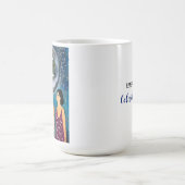 Mug Les femmes regardent l'oeuvre d'art de la lune (Centre)