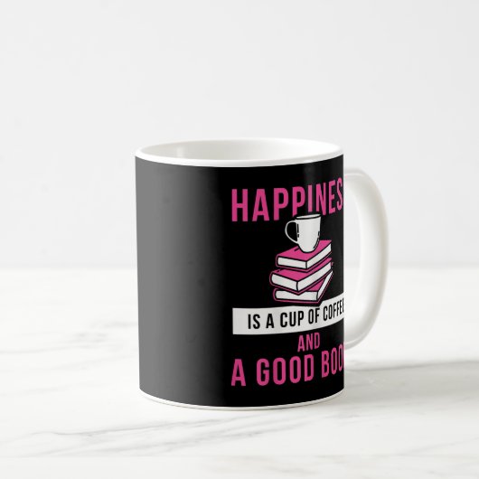 Mug Les femmes réservent un T-shirt Nerd pour un T-shi (Devant droit)