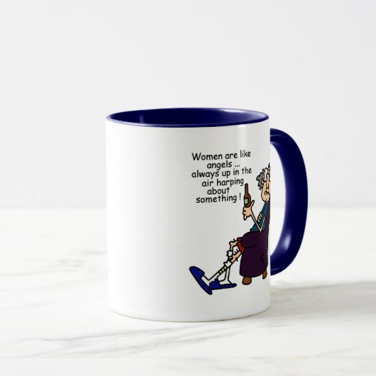 Mug Les Femmes Sont Comme Des Anges (Devant droit)