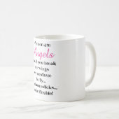 Mug Les femmes sont des anges (Devant droit)