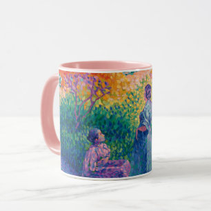 MUG LES FEMMES SUR LE BORD DE LA PEINTURE