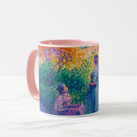 MUG LES FEMMES SUR LE BORD DE LA PEINTURE (Devant gauche)