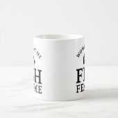 Mug Les femmes veulent que je pêche peur de moi (Centre)