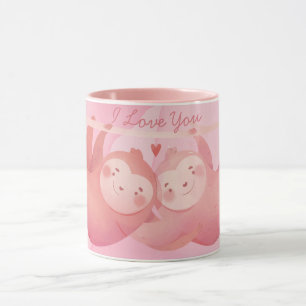 Mug Les fentes dans la boue d'amour