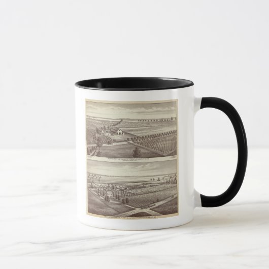 Mug Les fermes de Tulare (Droite)