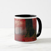 Mug Les feuilles écarlates tombent… (Devant droit)