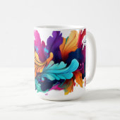 Mug Les Feuilles furieux (Devant droit)