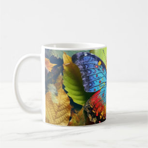 Mug Les Feuilles papillons paisibles