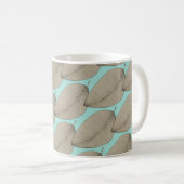Mug Les feuilles tombent Coque-Mate (Devant droit)