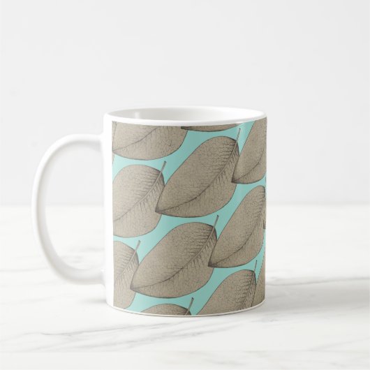 Mug Les feuilles tombent Coque-Mate (Gauche)