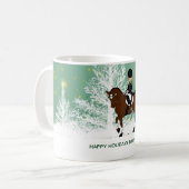 Mug Les filles aiment les chevaux - Dressage Rider Per (Devant gauche)