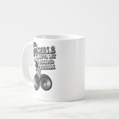 Mug Les filles aiment mon SYSTÈME DE SON (Devant gauche)