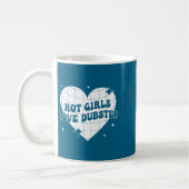 Mug Les filles chaudes aiment la citation de musique d (Gauche)