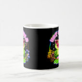 Mug Les filles chaudes aiment les grenouilles Funny Gr (Centre)