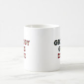 Mug Les filles de la géologie roulent ! (Drapeau améri (Centre)
