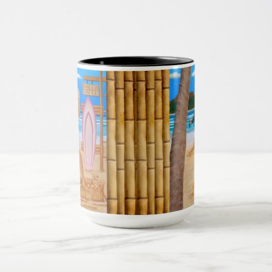 MUG LES FILLES DE SURFER ATTEINTES (Centre)