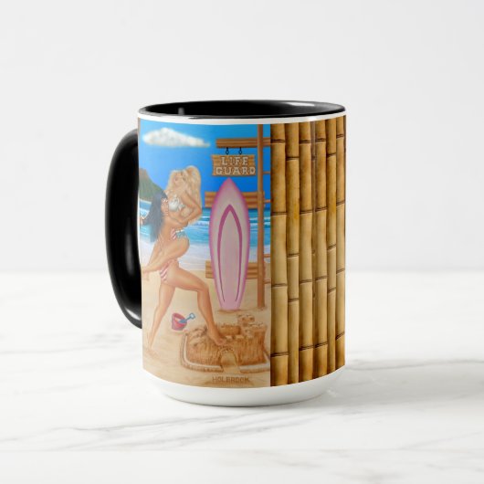 MUG LES FILLES DE SURFER ATTEINTES (Devant gauche)