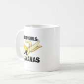 MUG LES FILLES DÉSOLÉES J'AIME LES BANANES - .PNG (Devant gauche)