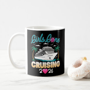 Mug Les filles en croisière 2026 Amies assorties Crois