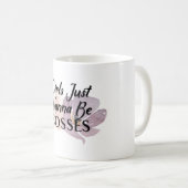 Mug Les filles JUst veulent être des bosniaques (Devant droit)