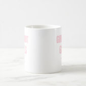 Mug Les filles ont des objectifs (Centre)