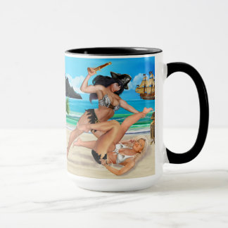MUG LES FILLES PIRATES QUI SE BATTENT