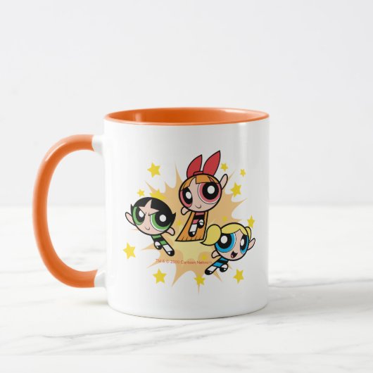 Mug Les Filles Powerpuff Sauvent La Journée (Gauche)