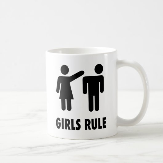 Mug Les filles règnent (Droite)