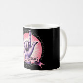Mug Les Filles S'en Comportent Féministes (Devant droit)