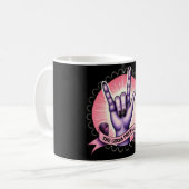 Mug Les Filles S'en Comportent Féministes (Devant gauche)