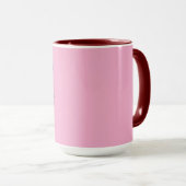 Mug Les filles seront des filles (Devant droit)