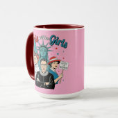 Mug Les filles seront des filles (Devant gauche)