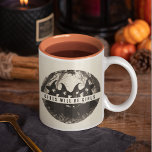 Mug "Les Filles Seront Des Filles | Halloween à thème<br><div class="desc">Commencez votre journée par une touche de magie ! Cette tasse "Girls Will Be Girls" présente un design charmant de quatre sorcières ludiques, ce qui en fait l'ajout parfait à votre routine matinale ou un cadeau délicieux pour tout ami sorcier. La citation "Les filles seront des filles" ajoute un message...</div>