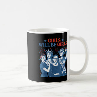 Mug Les Filles Seront Des Filles Patriotiques Féminist