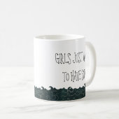 Mug Les filles veulent juste avoir le soleil (Devant droit)