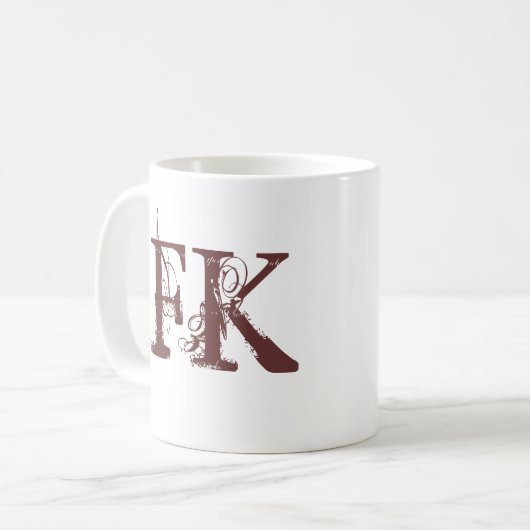 Mug Les FK dans le café… Tasse… (Devant gauche)