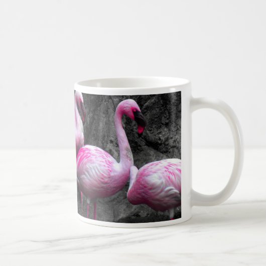 Mug LES FLAMANTS ROSES ROSES DE ~Flamingos~, LE (Droite)