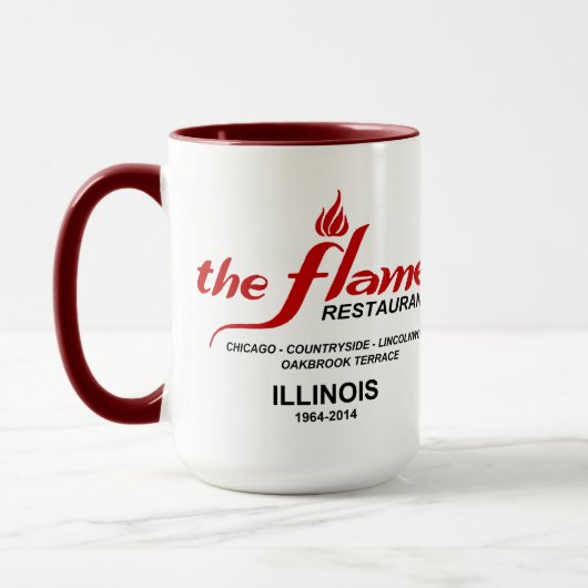 Mug Les Flame Restaurants de l'Illinois (Gauche)