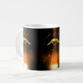 Mug Les Flammes Sont En Hausse (Devant gauche)