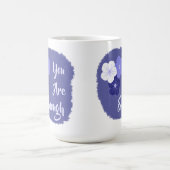 Mug Les fleurs bleues de Periwinkle - Vous en avez ass (Centre)
