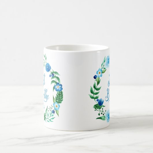 Mug Les fleurs bleues soufflent (Centre)