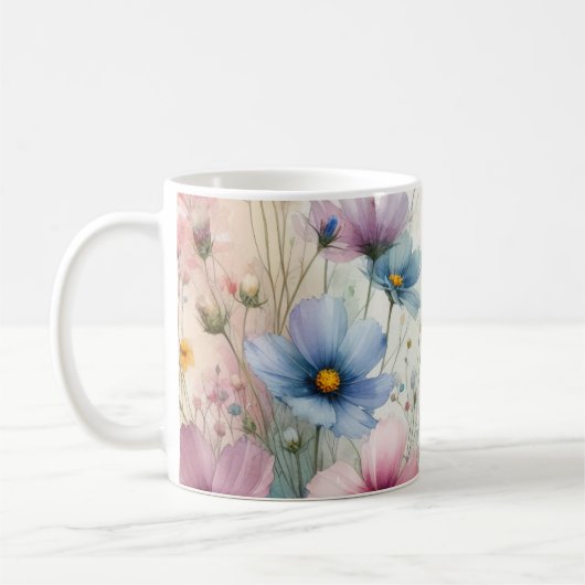 Mug Les Fleurs Dans Le Far (Gauche)