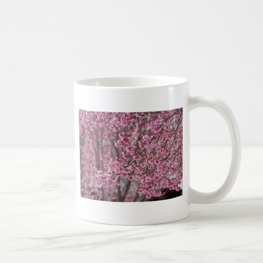 Mug Les fleurs de cerisiers Sakura sont roses (Droite)
