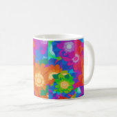 Mug Les fleurs de couleurs  (Devant droit)