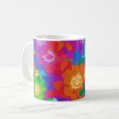 Mug Les fleurs de couleurs  (Devant gauche)