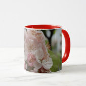 Mug Les fleurs de pommier le printemps est là (Devant droit)