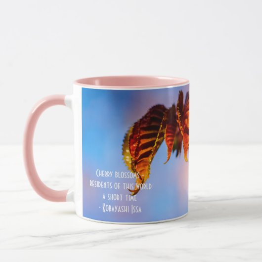 Mug Les fleurs de Sakura de charme (Gauche)