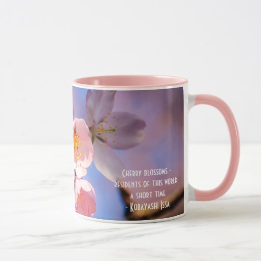 Mug Les fleurs de Sakura de charme (Droite)