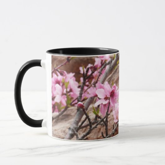 Mug Les fleurs du printemps sur les rochers de Sion (Gauche)